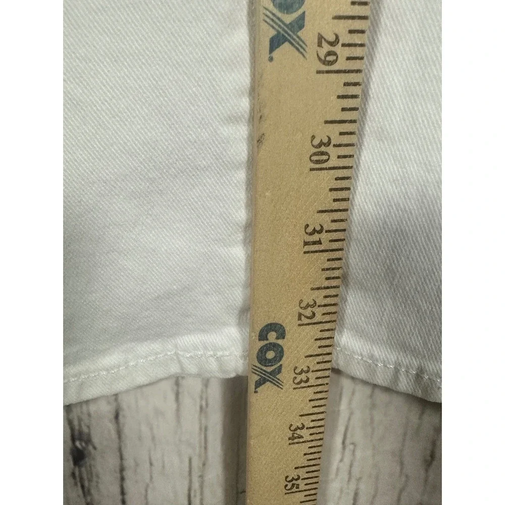 NWT True Religion‎ Rocco Jeans Mens 38x33 Optic White Relaxed Skinny No Flap Y2K